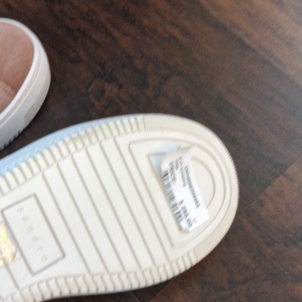 Sandro Velcro pink velvet platform sneakers - Picture 4 of 4